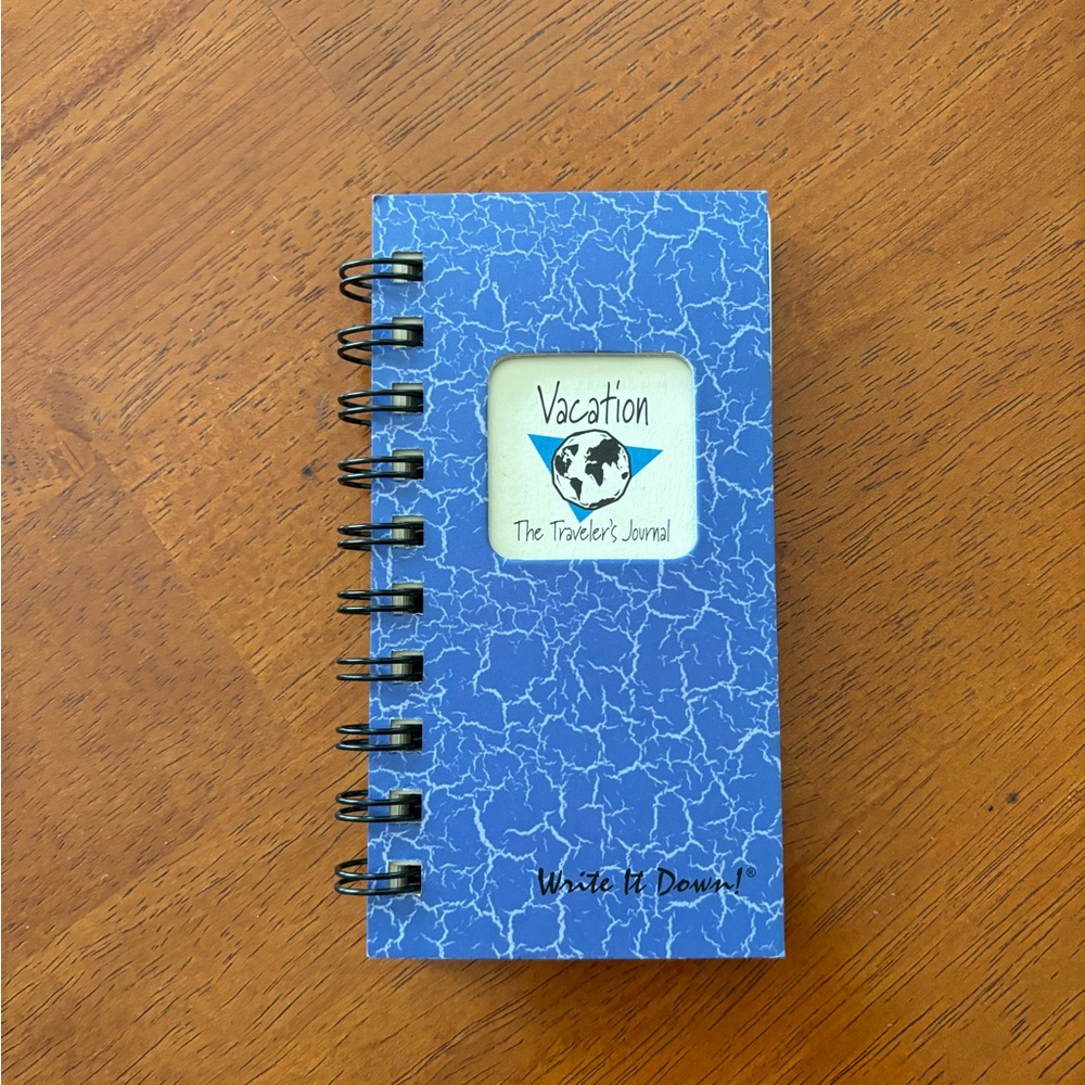 The Travler’s Journal, small journal to take with you on your trips